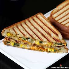 Vegetable Cheese Grilled Sandwich